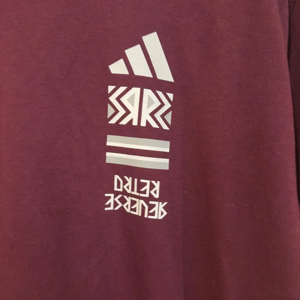Adidas Texas A&M Aggies‎ Reverse Retro Maroon T-Shirt Mens XXL IM8671 310 NEW
